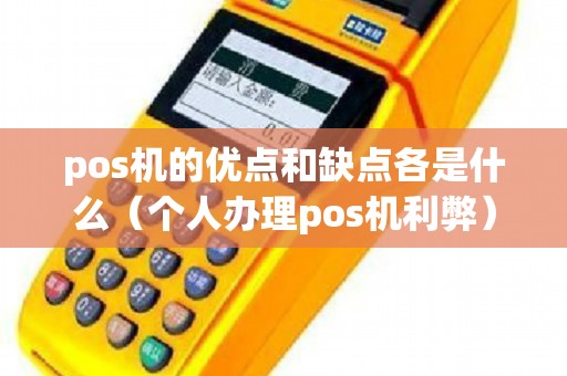 pos機(jī)的優(yōu)點和缺點各是什么(個人辦理pos機(jī)利弊) pos機(jī)的優(yōu)點和缺點各是什么(個人辦理pos機(jī)利弊)