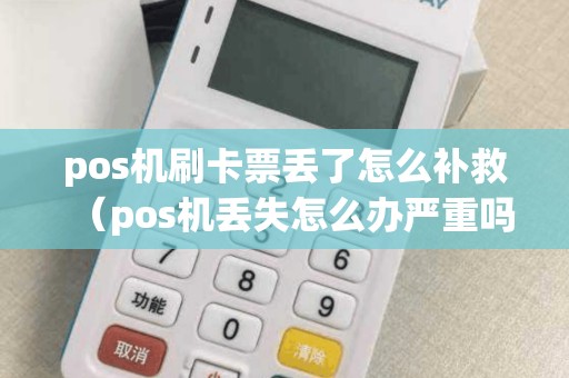 pos機刷卡票丟了怎么補救(pos機丟失怎么辦嚴(yán)重嗎) pos機刷卡票丟了怎么補救(pos機丟失怎么辦嚴(yán)重嗎)